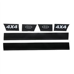 Bočné gumové lišty dverí NIVA 4x4 sada tuning