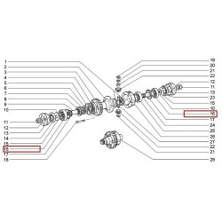 Ložisko do rozvodovky 6-3205 craft 21214-1802208