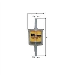 Filter paliva uni 2108-1117010-81