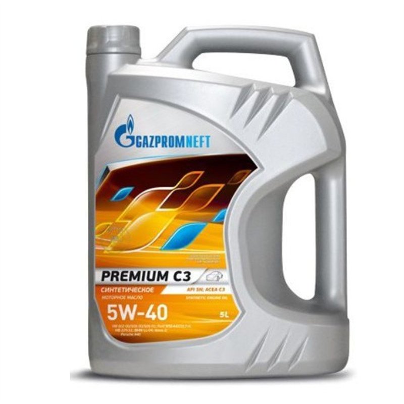 Motorový olej Gazpromneft Premium C3 5W-40 4L