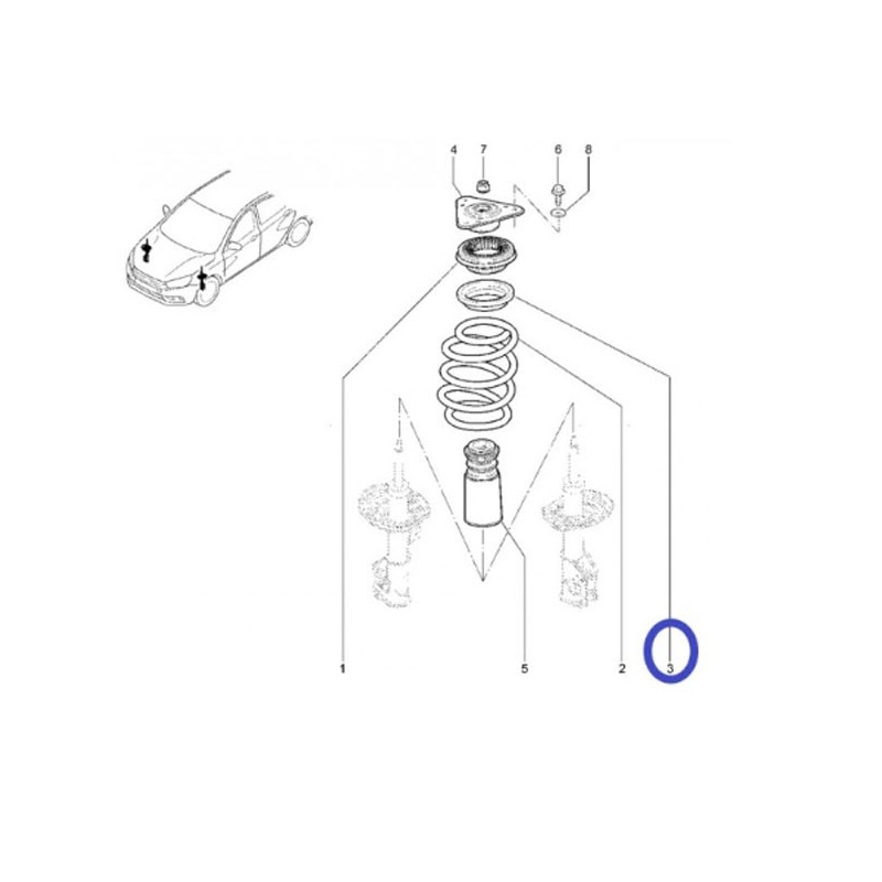 Podložka plastová Vesta 8450006727