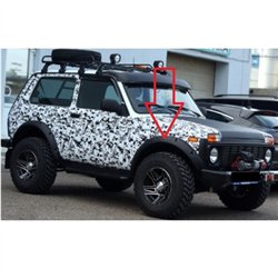 Vonkajší plastový lem LAPTER LADA NIVA 3dv. 2121 21213 21214