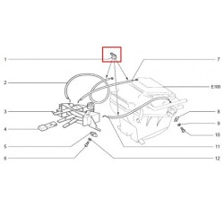 Držiak na bovden lanka kúrenia 2108-8109135
