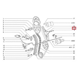 Skrutka napinaka 21214-1006107
