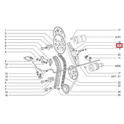 Skrutka napinaka 21214-1006107