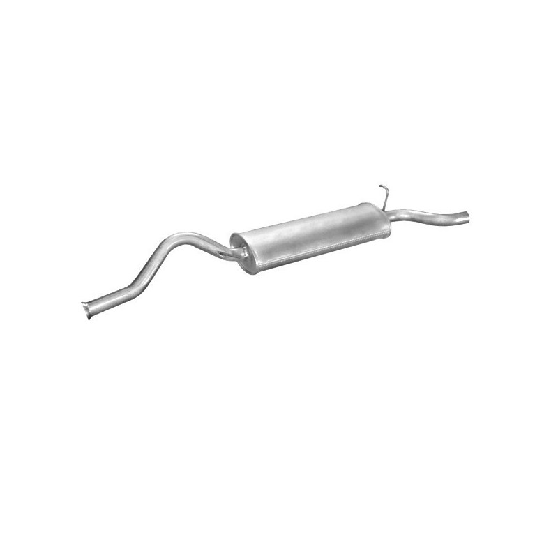 Výfuk zadný diel 1118