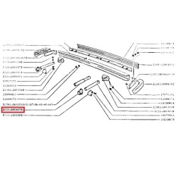 Tesnenie zadného nárazníka okrúhle 2121-2804075