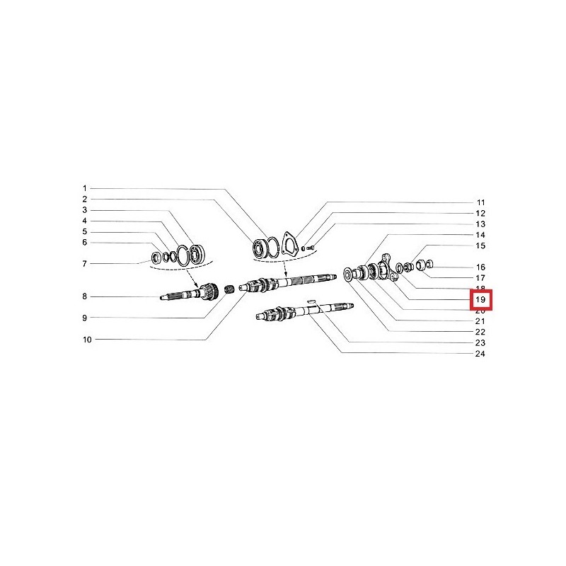 Príruba hardy spojky 2107-1701238