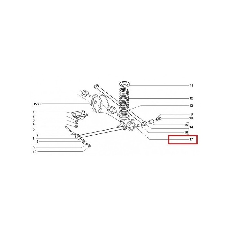 Skrutka krátkeho tiahla a pankharská tyč M12X 70mm 15541221