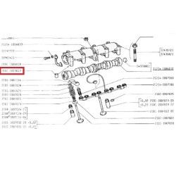 Vodiace puzdro uloženie vačkového hriadeľa 2101-1003017