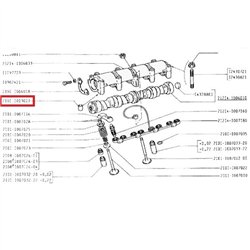 Vodiace puzdro uloženie vačkového hriadeľa 2101-1003017