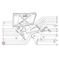Tesnenie prednej kapoty 2121-8402200