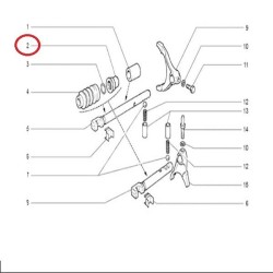 Puzdro pomocnej prevodovky 2121-1803026