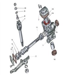 Simering domčeka riadenia 2101-3401026