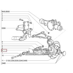 Podložka silenbloku spodného ramena 2121-2904035