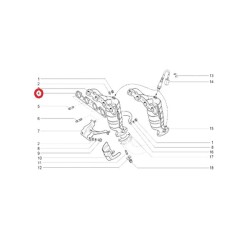 Tesnenie výfukového potrubia 21124-1008089