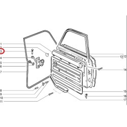 Kolík obmedzovača dverí 2121-6106096