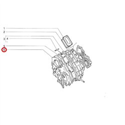 Kryt prídavnej prevodovky 2121-1802015