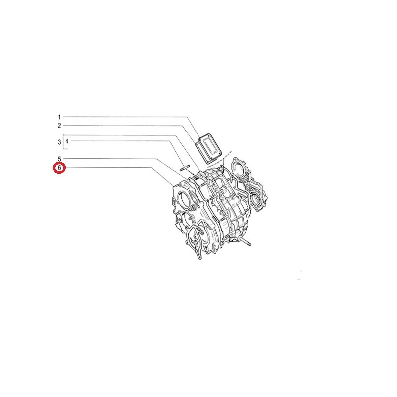 Kryt prídavnej prevodovky 2121-1802015
