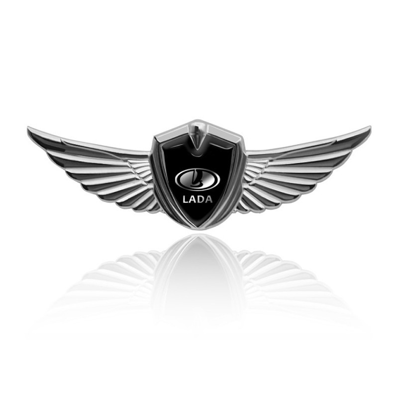 Lada 3D znak nalepovací