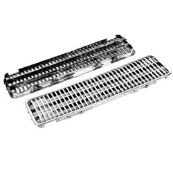 Mriežka kapoty strieborná sada 2103-8402076