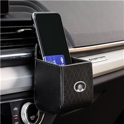 Kožene puzdro na odkladanie veci