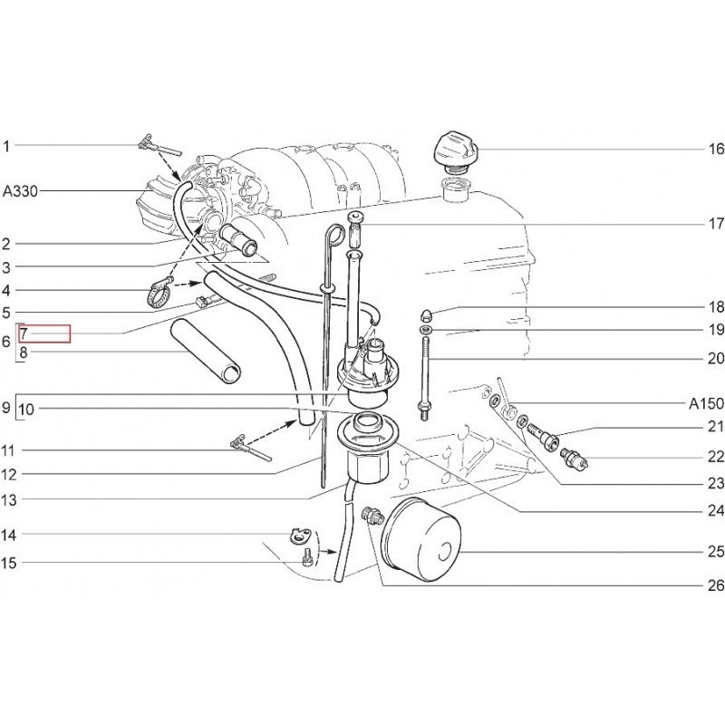 Hadica kartra 2123-1014056