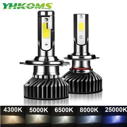 Žiarovky 2ks sada H4 6500K