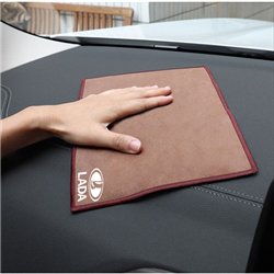 Čistiaca utierka z mikrovlákna hnedá