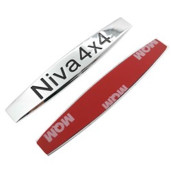 Set de autocolante cu emblema 3D Lada Niva