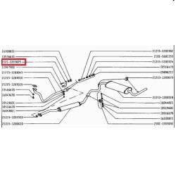 Suport țeavă de evacuare prima parte 2121-1203025
