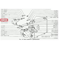 Trúbka kúrenia 2101-1303038