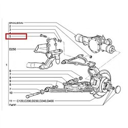 Skrutka nápravnice M12x1,25x70 16142721