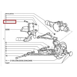 Tengelycsavar M12x1,25x70 16142721