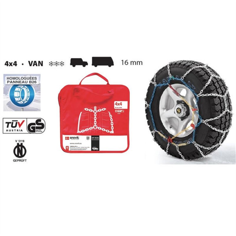 Snehové reťaze SNOVIT 4X4 KN470