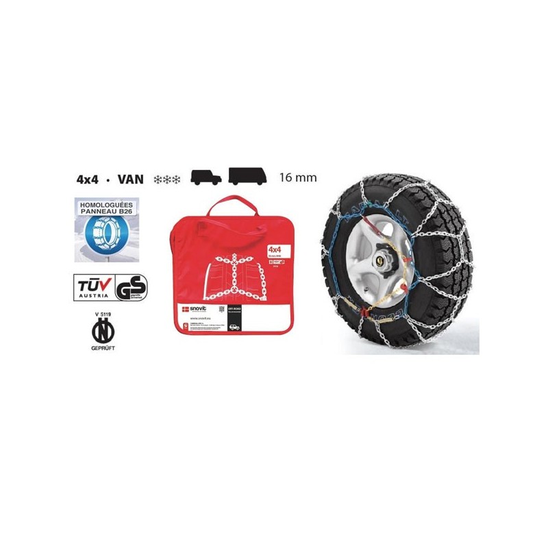 Sněhové řetězy SNOVIT 4X4 KN470