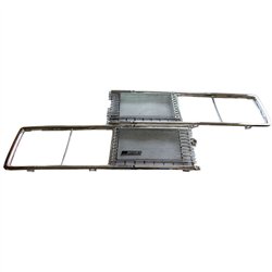 Predná maska chladiča chrómová SPORT 2106-8401012+13