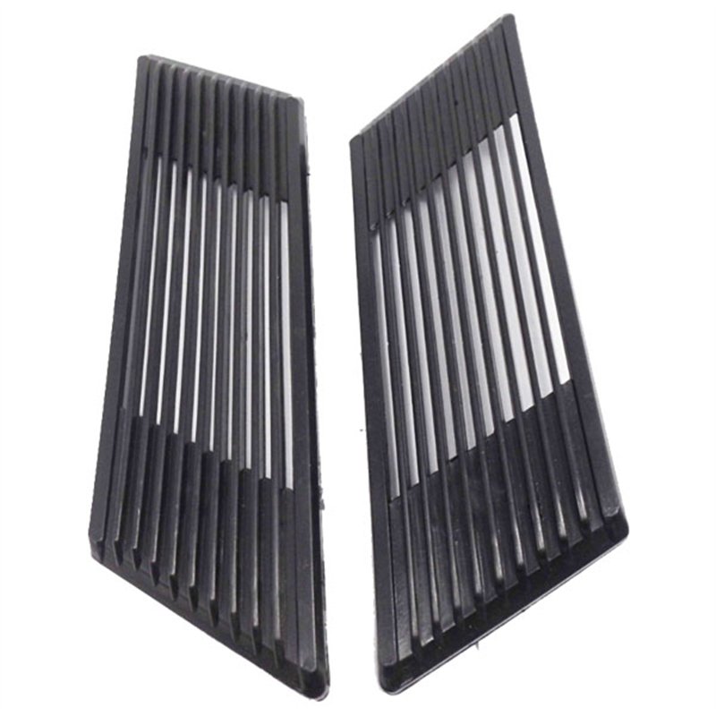 Deflektorová vetracia mriežka čierna SADA 2105-5701040+41