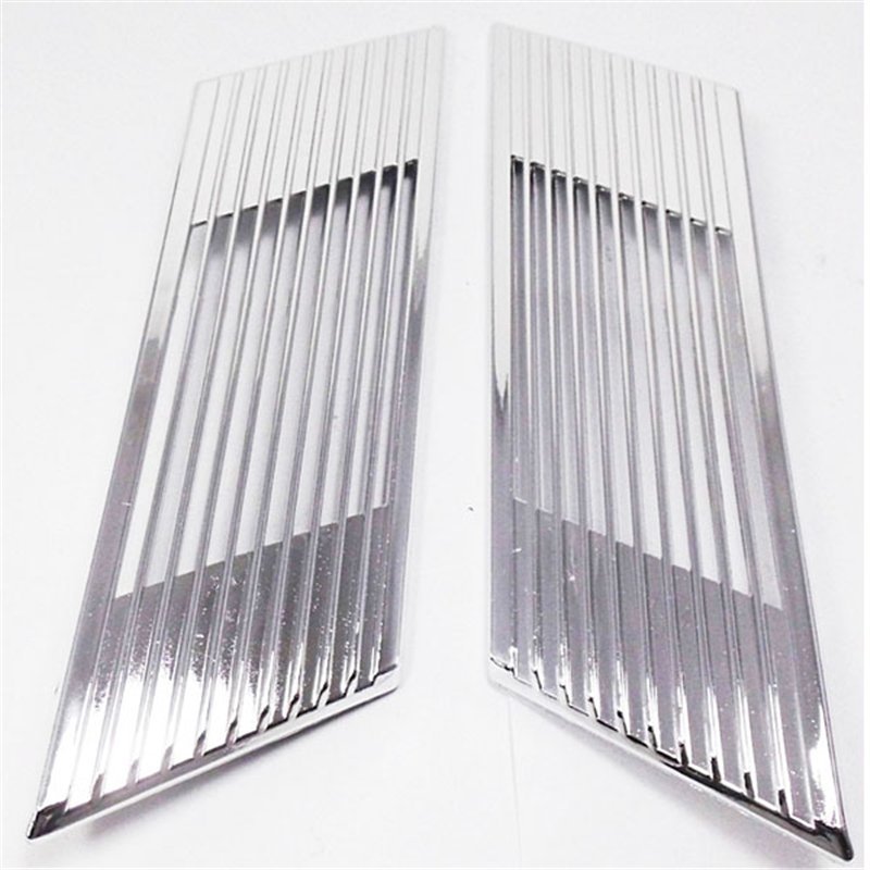 Deflektorová vetracia mriežka chróm SADA 2105-5701040+41