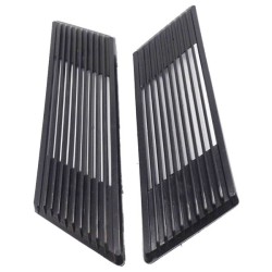 Grila de ventilatie deflector negru SET 2105-5701040+41