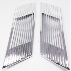 Grila de ventilatie deflector crom SET 2105-5701040+41