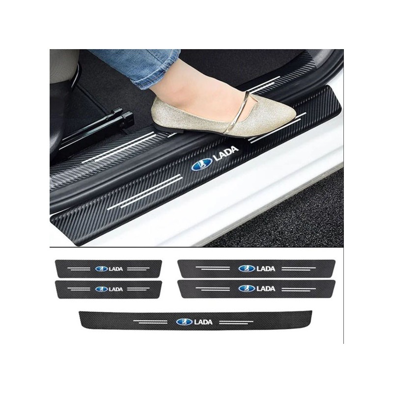 Set de autocolante pentru praguri si portbagaj