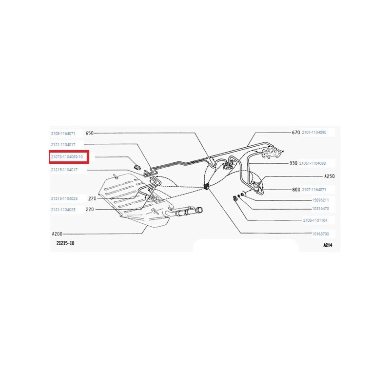 Tömítés 21073-1104089