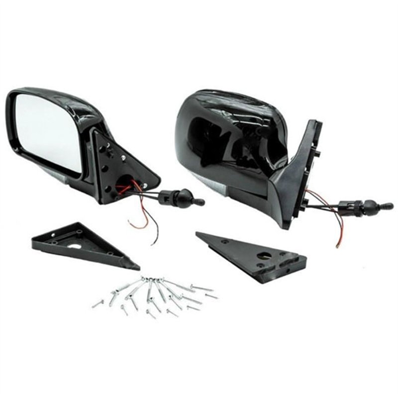 Zrkadlá spätné vonkajšie sada ELEGANT Ľ+P  s bočnou smerovkou 130 522