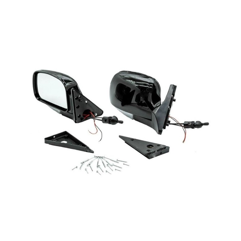 Zrkadlá spätné vonkajšie sada ELEGANT Ľ+P s bočnou smerovkou 130 522