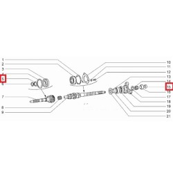 Sebességváltó alátét 2123-1701188