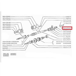 Podložka príruby prevodovky 2101-1701247