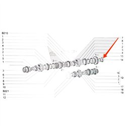 Vložka prevodovky 2101-1701113