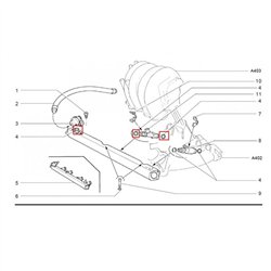 Tesnenie vstrekovacej trysky 2111-1132188