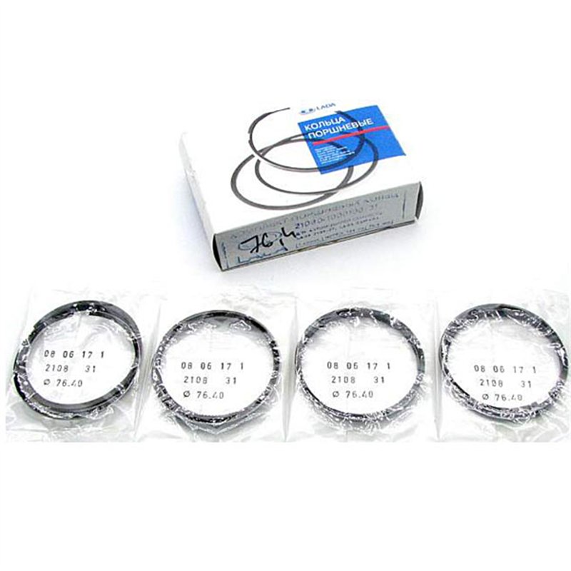 Piestne krúžky AVTOVAZ 2108-1000100-31 sada 76.4